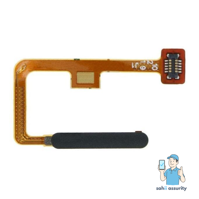 Fingerprint Sensor with Flex Cable for Xiaomi Mi 11 Lite Black thumbnail
